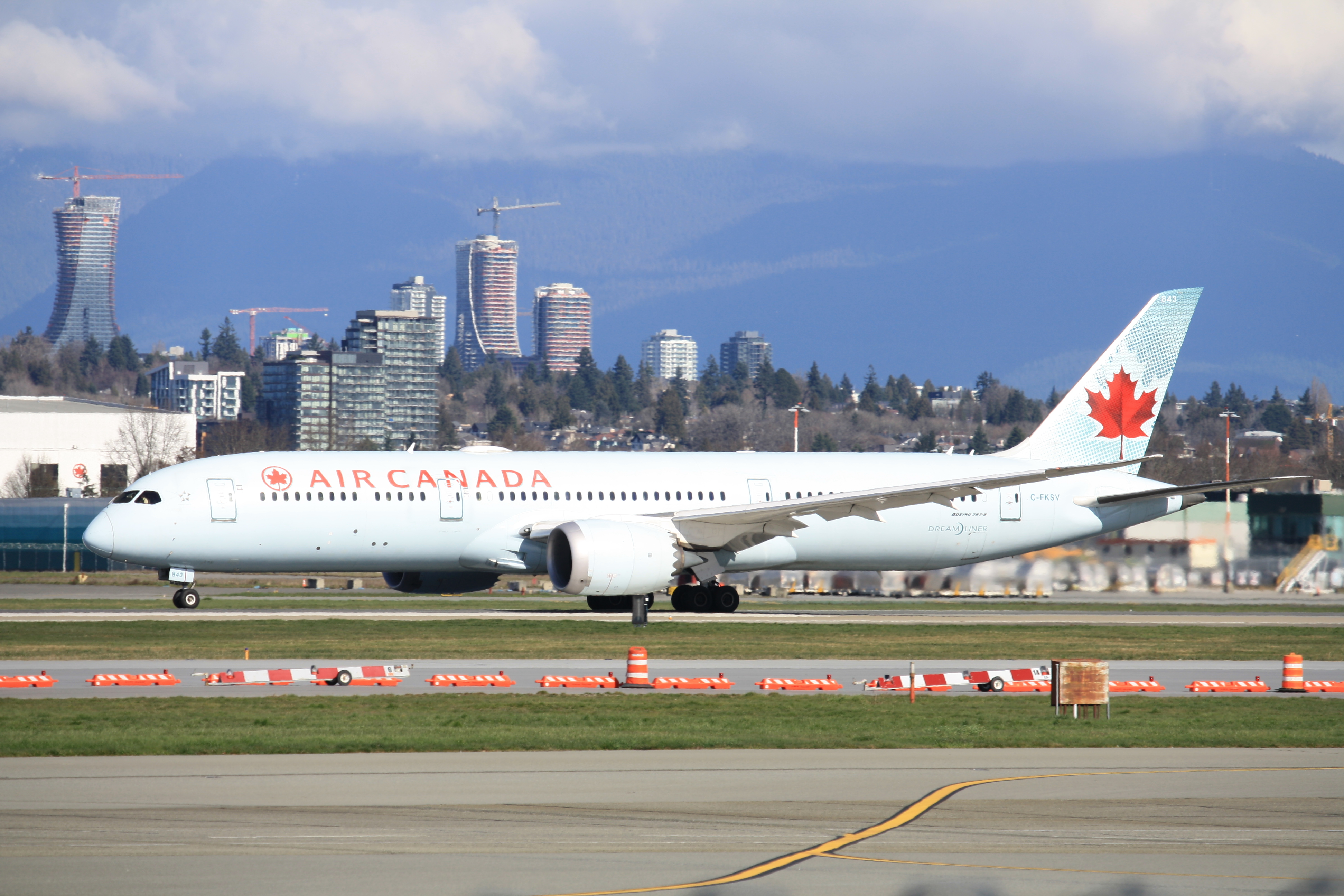 Air Canada Boeing 787-9 Dreamliner Turquoise Livery